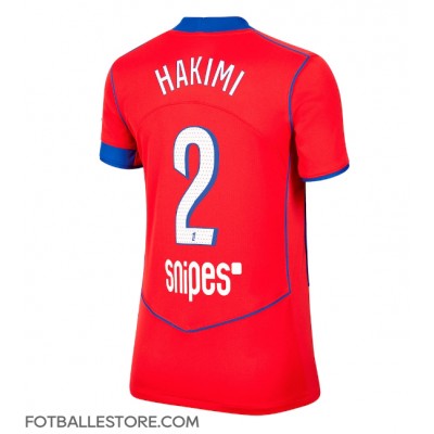 Paris Saint-Germain Achraf Hakimi #2 Tredjedrakt Dame 2025-26 Kortermet Paris Saint-Germain Achraf Hakimi #2 Tredjedrakt Dame 2025-26 Kortermet